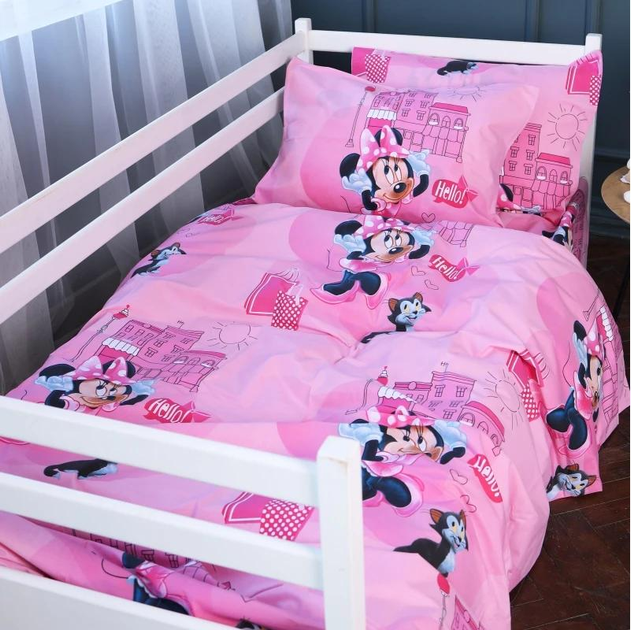 Підковдра MirSon Бязь Kids Time 17-0703 Hello Minnie 143х210 см від Rozetka на платформі USKIDKA Акція на Підковдра MirSon Бязь Kids Time 17-0703 Hello Minnie 143х210 см від Rozetka