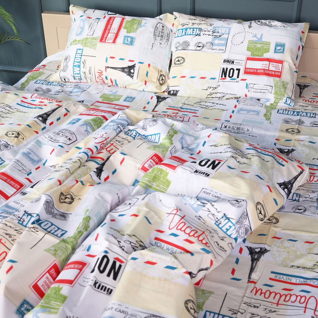 Підковдра MirSon 17-0592 New-York бязь 160х220 см від Rozetka на платформі USKIDKA Акція на Підковдра MirSon 17-0592 New-York бязь 160х220 см від Rozetka