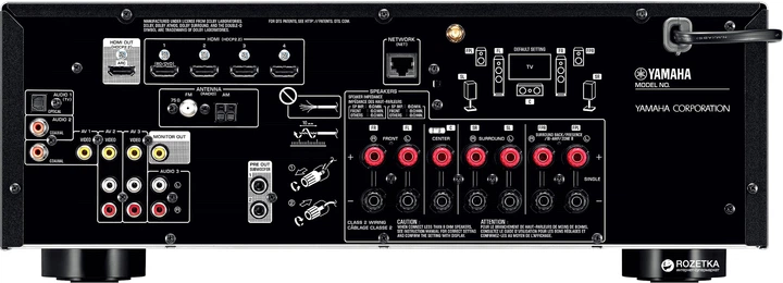 AV-ресивер Yamaha RX-V583 (YZW63250) Black – фото, отзывы