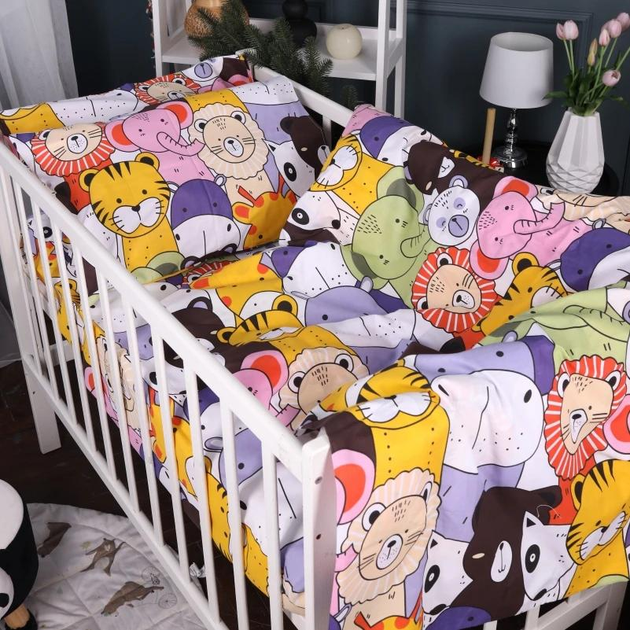 Підковдра MirSon Бязь 17-0674 Rainbow Zoo 175х210 см від Rozetka на платформі USKIDKA Акція на Підковдра MirSon Бязь 17-0674 Rainbow Zoo 175х210 см від Rozetka