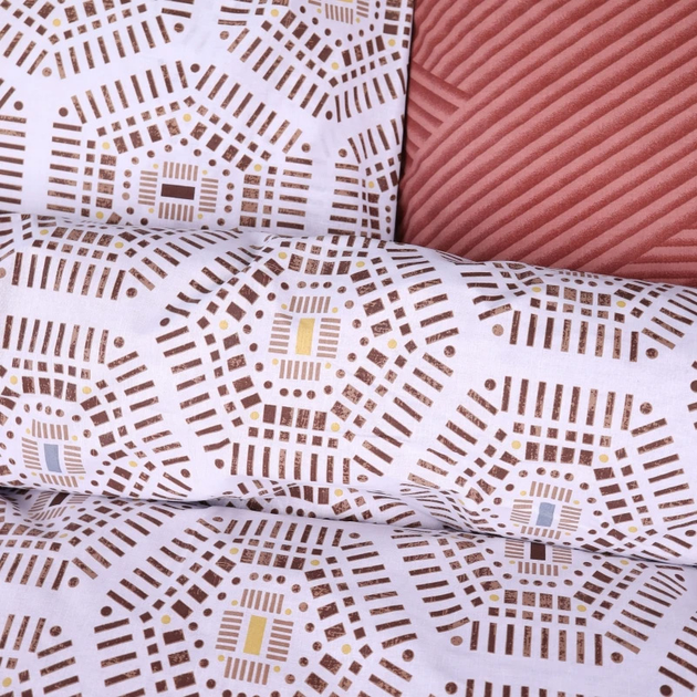 Підковдра MirSon Ranforce Elite 17-0739 Amber Geometrics 175х210 см від Rozetka на платформі USKIDKA Акція на Підковдра MirSon Ranforce Elite 17-0739 Amber Geometrics 175х210 см від Rozetka