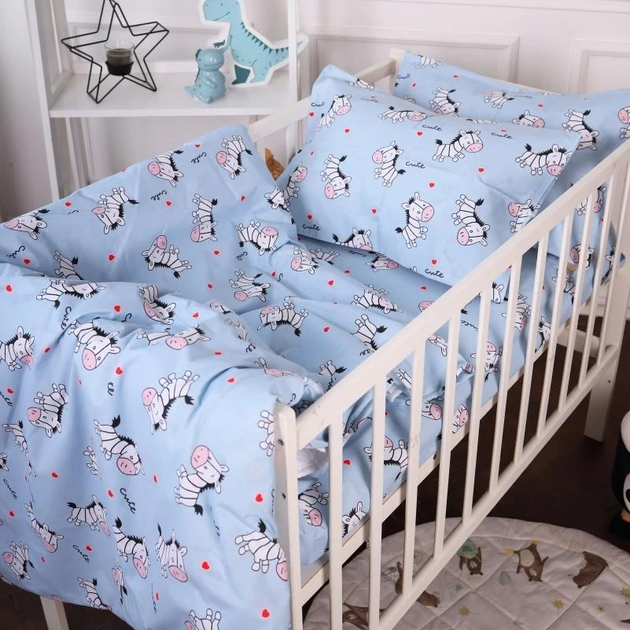 Підковдра MirSon Бязь 20-0037 Cute Blue Zebra 200х220 см від Rozetka на платформі USKIDKA Акція на Підковдра MirSon Бязь 20-0037 Cute Blue Zebra 200х220 см від Rozetka