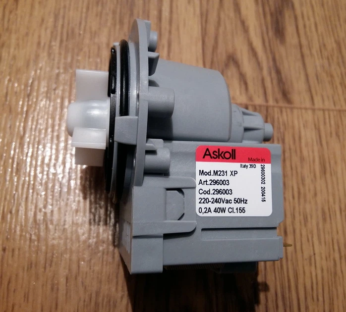 Насос/помпа ASKOLL M231 XP 40W / или M224 XP 40W / на стиральную машину Samsung и др.модели Италия - изображение 4