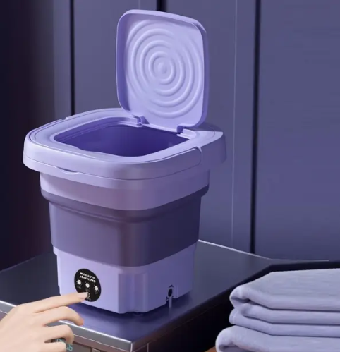 Портативна складна 9 ЛІТРІВ міні-пральна машина Folding Washing Machine - зображення 3