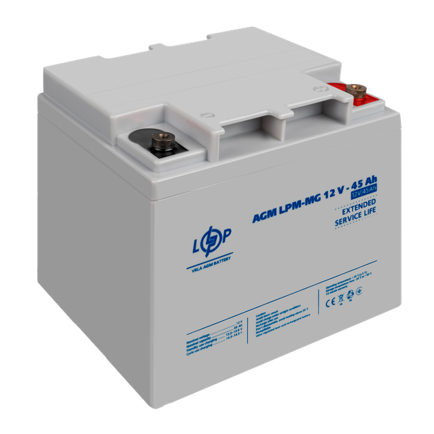 Акумулятор мультигелевий LogicPower LPM-MG 12V - 45 Ah - зображення 4
