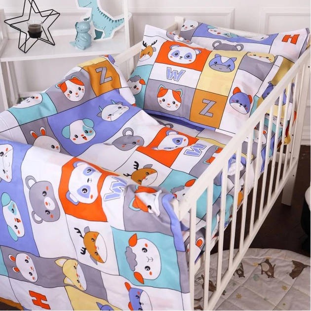 Підковдра MirSon Бязь 20-0039 Zoo Alphabet 220х240 см від Rozetka на платформі USKIDKA Акція на Підковдра MirSon Бязь 20-0039 Zoo Alphabet 220х240 см від Rozetka