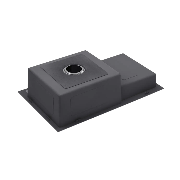 Кухонна мийка 4-в-1 (комплект) Kroner KRP Schwarze - 78Х48RHM PVD - зображення 4