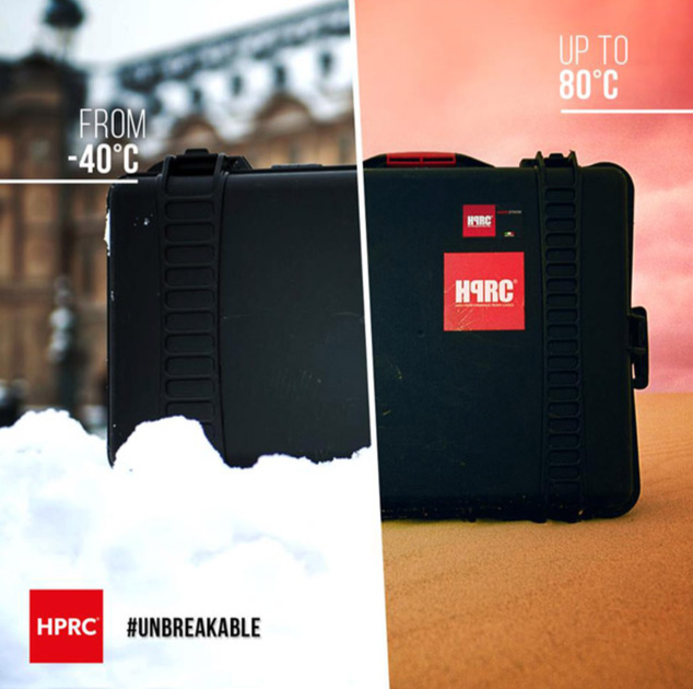 Бокс герметичный для фотоаппаратуры HPRC#2400 CUBBLB, 2.58 кг, порезанная пена, размер 402x330.5x169.2 мм, HPRC (Италия) - изображение 9