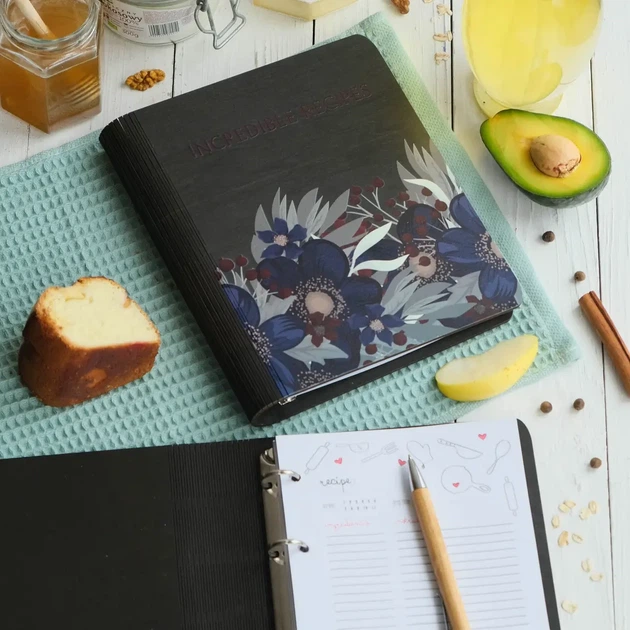 Книга для записів кулінарних рецептів "Incredible recipes" А5 22,5х17см (NB-101-2) - зображення 2