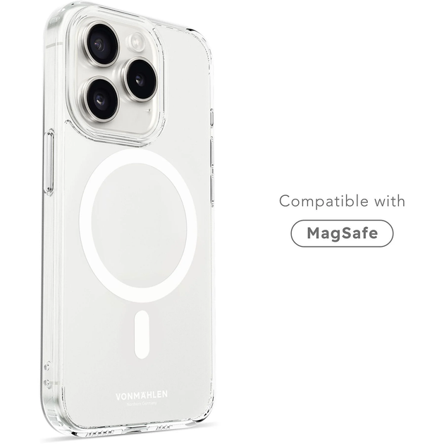 Панель Vonmahlen Transparent Case для Apple iPhone 15 Pro Max (TRC00013) - зображення 5