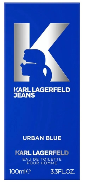 Туалетна вода для чоловіків Karl Lagerfeld Jeans Urban Blue 100 мл (3386460160292) - зображення 3