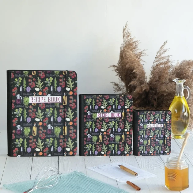 Книга для записів кулінарних рецептів "Recipe book" А6 16,5х13см (NB-111-3) - изображение 3