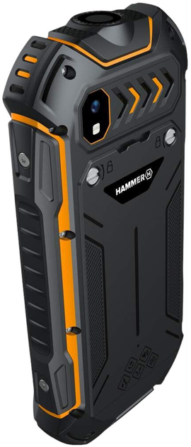 Мобільний телефон MyPhone Hammer Boost 2 LTE Black-Orange (TEL001027) - зображення 5