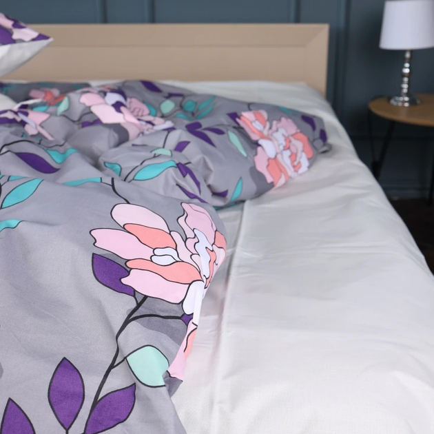 Простирадло MirSon Ranforce Elite 17-0738 Lavender Smoke Blooms 150х220 см від Rozetka на платформі USKIDKA Акція на Простирадло MirSon Ranforce Elite 17-0738 Lavender Smoke Blooms 150х220 см від Rozetka