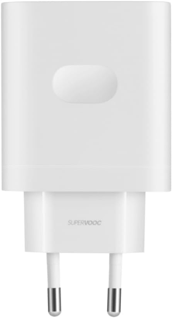 Мережевий зарядний пристрій OnePlus Supervooc Type-A Fast Charger 100 Вт + Кабель USB-C White (6921815625582) - зображення 5