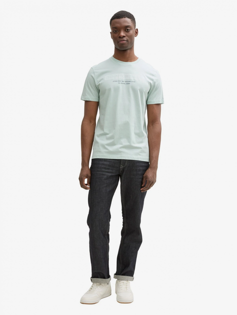 Футболка Tom Tailor Denim L Блакитний 1043491-23158 - Фото 4 Футболка Tom Tailor Denim L Блакитний 1043491-23158 - изображение 4