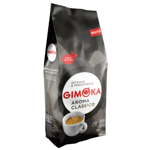Кофе зерновой Gimoka Aroma Classico 1 кг - Фото 1 Кофе зерновой Gimoka Aroma Classico 1 кг - изображение 1