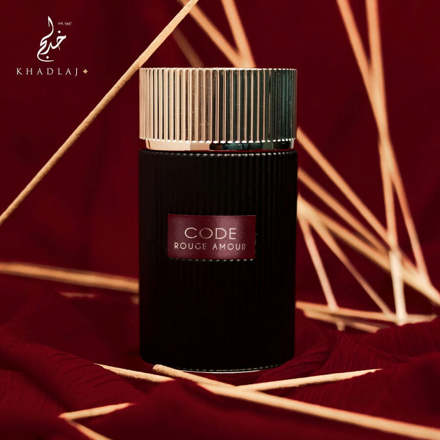 Парфумована вода унісекс Khadlaj La Fede​ Code Rouge Amour 100 мл (6291107972039) - зображення 4