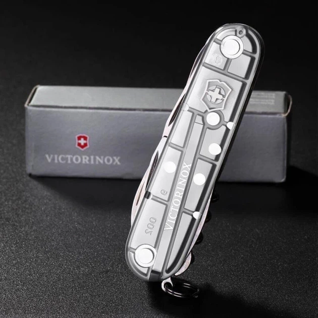 Швейцарський складаний ніж 91мм Victorinox CLIMBER 1.3703.T7 - Фото 6 Швейцарський складаний ніж 91мм Victorinox CLIMBER 1.3703.T7 - зображення 6