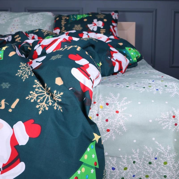 Простирадло MirSon євро 200x220 см 17-0677 Merry Moments Бязь від Rozetka на платформі USKIDKA Акція на Простирадло MirSon євро 200x220 см 17-0677 Merry Moments Бязь від Rozetka