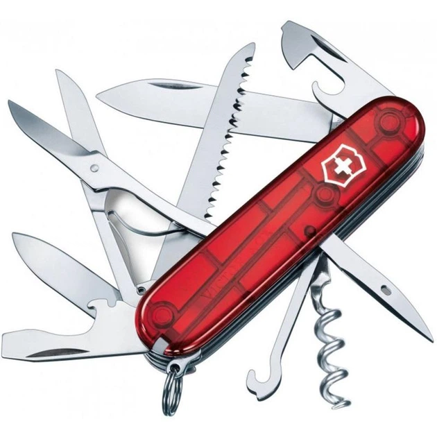 Швейцарський складаний ніж 91мм Victorinox HUNTSMAN 1.3713.T - Фото 1 Швейцарський складаний ніж 91мм Victorinox HUNTSMAN 1.3713.T - зображення 1