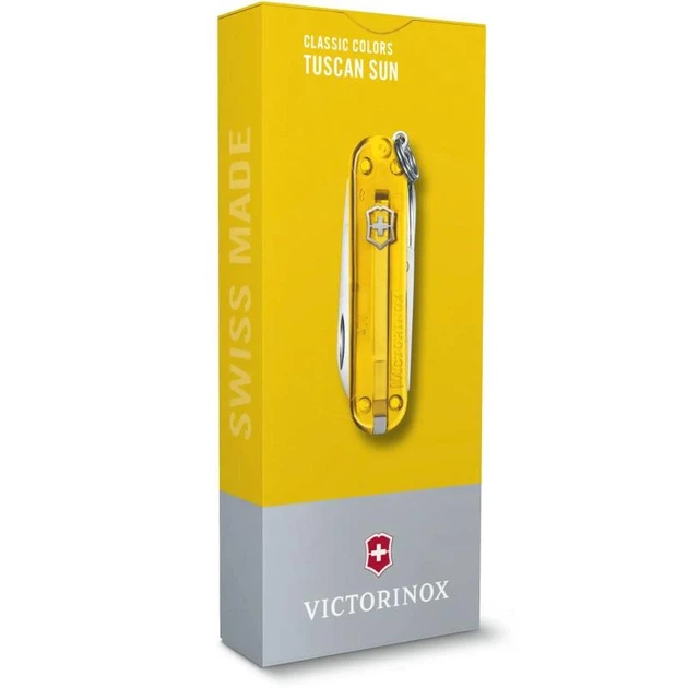 Швейцарський складаний ніж 58мм Victorinox CLASSIC SD Colors 0.6223.T81G - Фото 4 Швейцарський складаний ніж 58мм Victorinox CLASSIC SD Colors 0.6223.T81G - зображення 4