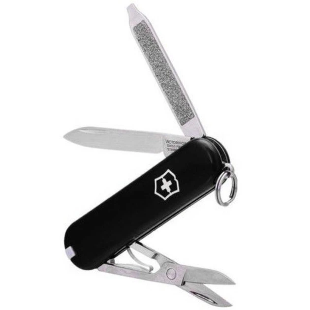 Швейцарський складаний ніж 58мм Victorinox CLASSIC SD 0.6223.3 - Фото 3 Швейцарський складаний ніж 58мм Victorinox CLASSIC SD 0.6223.3 - зображення 3