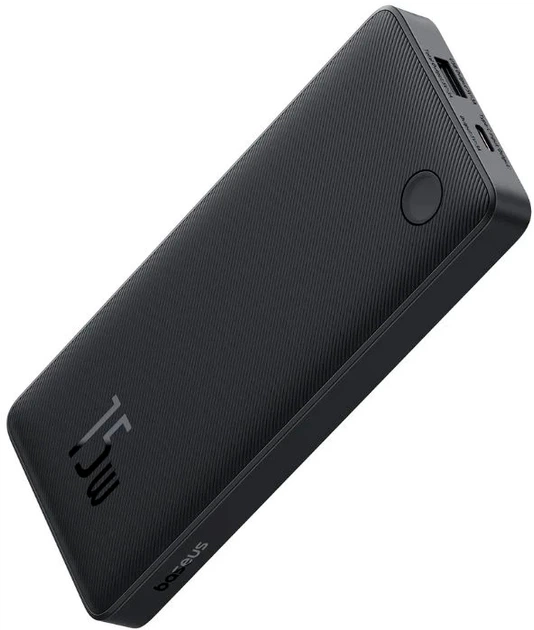 Powerbank Baseus Airpow Lite Power Bank 10000mAh 15W Cosmic Black (P10067500123-00) - obraz 3