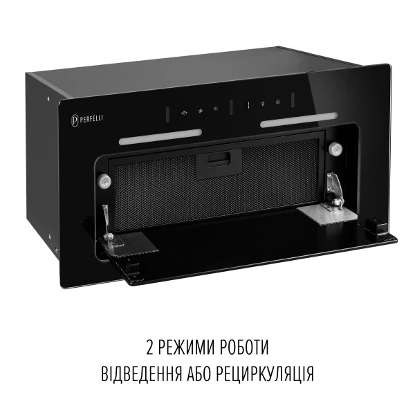 Вытяжка perfelli nuova 6qwrb nero silenzio - изображение 8