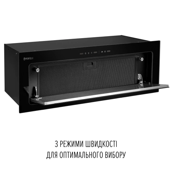 Вытяжка perfelli design vision 9 nero silenzio - изображение 9