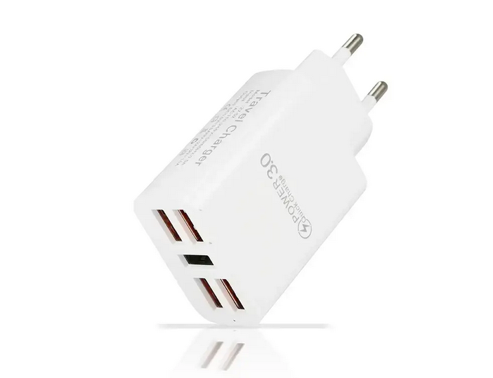 Зарядное устройство 220В 3,5А QC3.0 USBx5 Travel Charger 27-2 - изображение 2