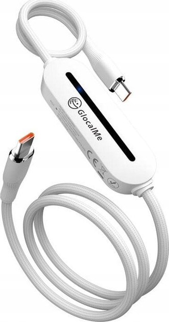 Router GlocalMe Unicord Cable Mobile Wifi Hotspot 4G LTE White (4897061030574) - obraz 3