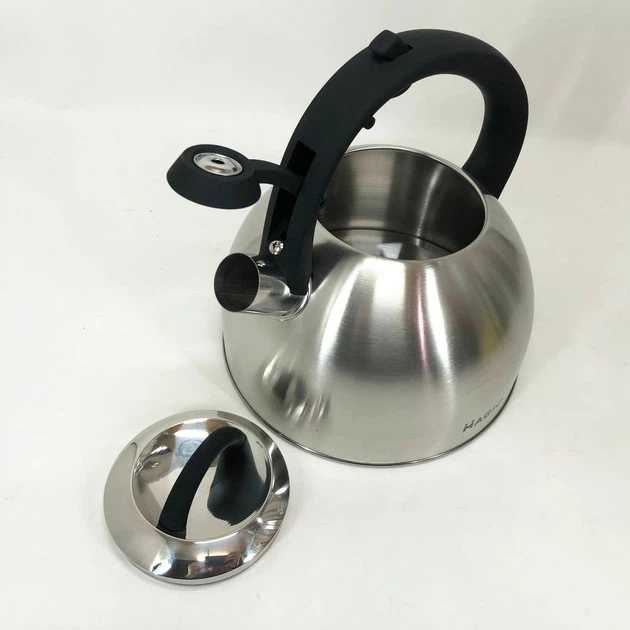 Чайник со свистком MAGIO Черный (MG-1192) 2,5 литра - изображение 4