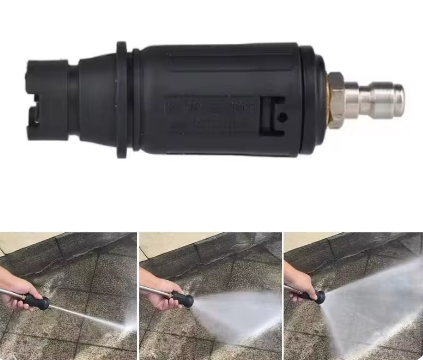 Розпилювач форсунка кут розпилення 0 - 60 градусів високого тиску 3000PSI для мийки швидким з’єднанням 1/4" - изображение 4
