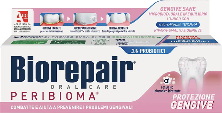 Зубная паста Biorepair Peribioma 75 мл - изображение 1