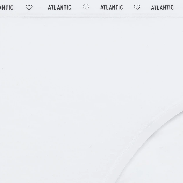 Набор трусиков слипов женских хлопковых Atlantic 3CLP-010 S 3 шт Белый/Серый меланж/Розовый (5907086005248) - Фото 6 Набор трусиков слипов женских хлопковых Atlantic 3CLP-010 S 3 шт Белый/Серый меланж/Розовый (5907086005248) - изображение 6