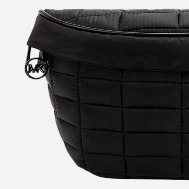 Сумка на пояс бананка тканевая Michael Kors 807624661 Черная (1159829744) - Фото 4 Сумка на пояс бананка тканевая Michael Kors 807624661 Черная (1159829744) - изображение 4