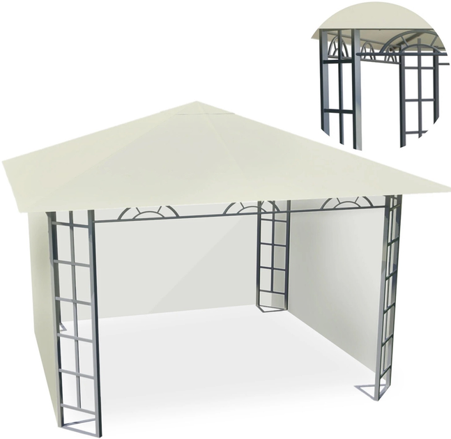 Pawilon ogrodowy Plonos 3x3 m (4934) - obraz 3