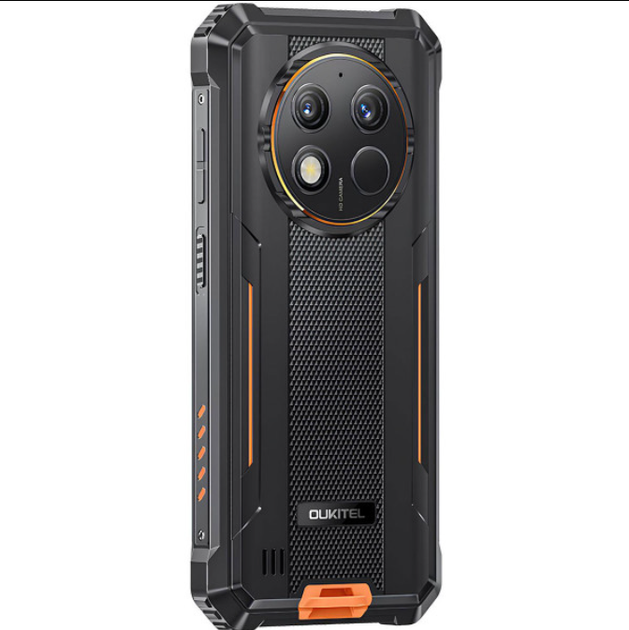Смартфон Oukitel G1 6.5" HD+ 6GB 256GB T606 10600mAh 48+5Мп IP69K NFC Black-Orange (G1_Orange) - изображение 5