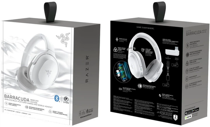 Наушники Razer Barracuda Mercury White (RZ04-03790200-R3M1) - изображение 7