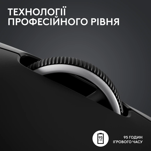 Миша Logitech G Pro X Superlight 2 Lightspeed Wireless Black (910-006630) - Фото 9 Миша Logitech G Pro X Superlight 2 Lightspeed Wireless Black (910-006630) - зображення 9