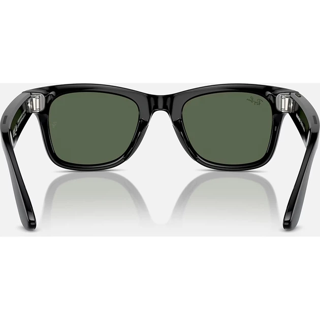 Смарт-окуляри Ray-Ban Meta Wayfarer Shiny Black Frame Green Lenses (RW4006 601/71 50-22) [101567] - зображення 3