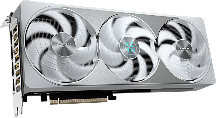 Відеокарта Gigabyte PCI-Ex GeForce RTX 5080 Aero OC SFF 16GB GDDR7 (256bit) (2730/30000) (HDMI, 3 x DisplayPort) (GV-N5080AERO OC-16GD) - Фото 2 Відеокарта Gigabyte PCI-Ex GeForce RTX 5080 Aero OC SFF 16GB GDDR7 (256bit) (2730/30000) (HDMI, 3 x DisplayPort) (GV-N5080AERO OC-16GD) - зображення 2