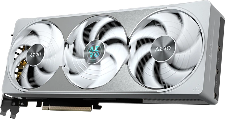 Відеокарта Gigabyte PCI-Ex GeForce RTX 5080 Aero OC SFF 16GB GDDR7 (256bit) (2730/30000) (HDMI, 3 x DisplayPort) (GV-N5080AERO OC-16GD) - Фото 4 Відеокарта Gigabyte PCI-Ex GeForce RTX 5080 Aero OC SFF 16GB GDDR7 (256bit) (2730/30000) (HDMI, 3 x DisplayPort) (GV-N5080AERO OC-16GD) - зображення 4