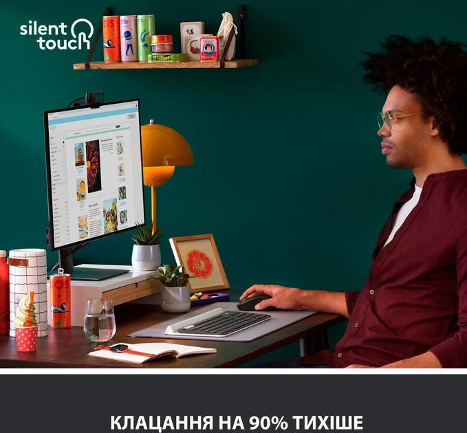 Мышь Logitech Signature M650 L Wireless Mouse Graphite (910-006236) - Фото 3 Мышь Logitech Signature M650 L Wireless Mouse Graphite (910-006236) - изображение 3
