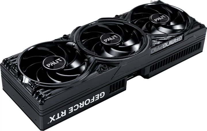 Видеокарта Palit PCI-Ex GeForce RTX 5070 Ti GamingPro OC 16GB GDDR7 (256bit) (2482/28000) (HDMI, 3 x DisplayPort) (NE7507TS19T2-GB2031A) - изображение 3