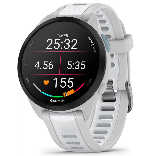 Спортивные часы GARMIN Forerunner 165 Music Mist Gray/Whitestone - изображение 4