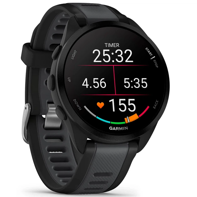 Спортивные часы GARMIN Forerunner 165 Music Black/Slate Gray - изображение 11