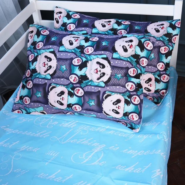 Простирадло MirSon Ranforce Elite 17-0722 Tiny Panda 200x220 см від Rozetka на платформі USKIDKA Акція на Простирадло MirSon Ranforce Elite 17-0722 Tiny Panda 200x220 см від Rozetka
