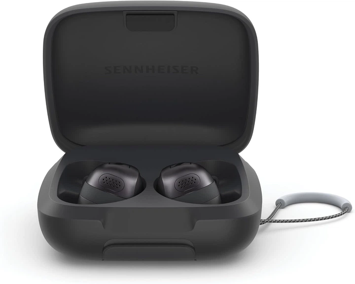 Наушники беспроводные Sennheiser Momentum Sport Graphite (700305) - Фото 2 Наушники беспроводные Sennheiser Momentum Sport Graphite (700305) - изображение 2